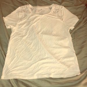 White soft T-shirt from American eagle